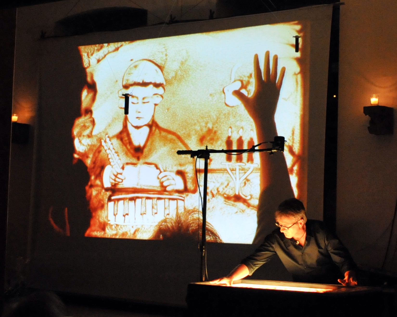 Urs Rudin perfromnace at Talk Show