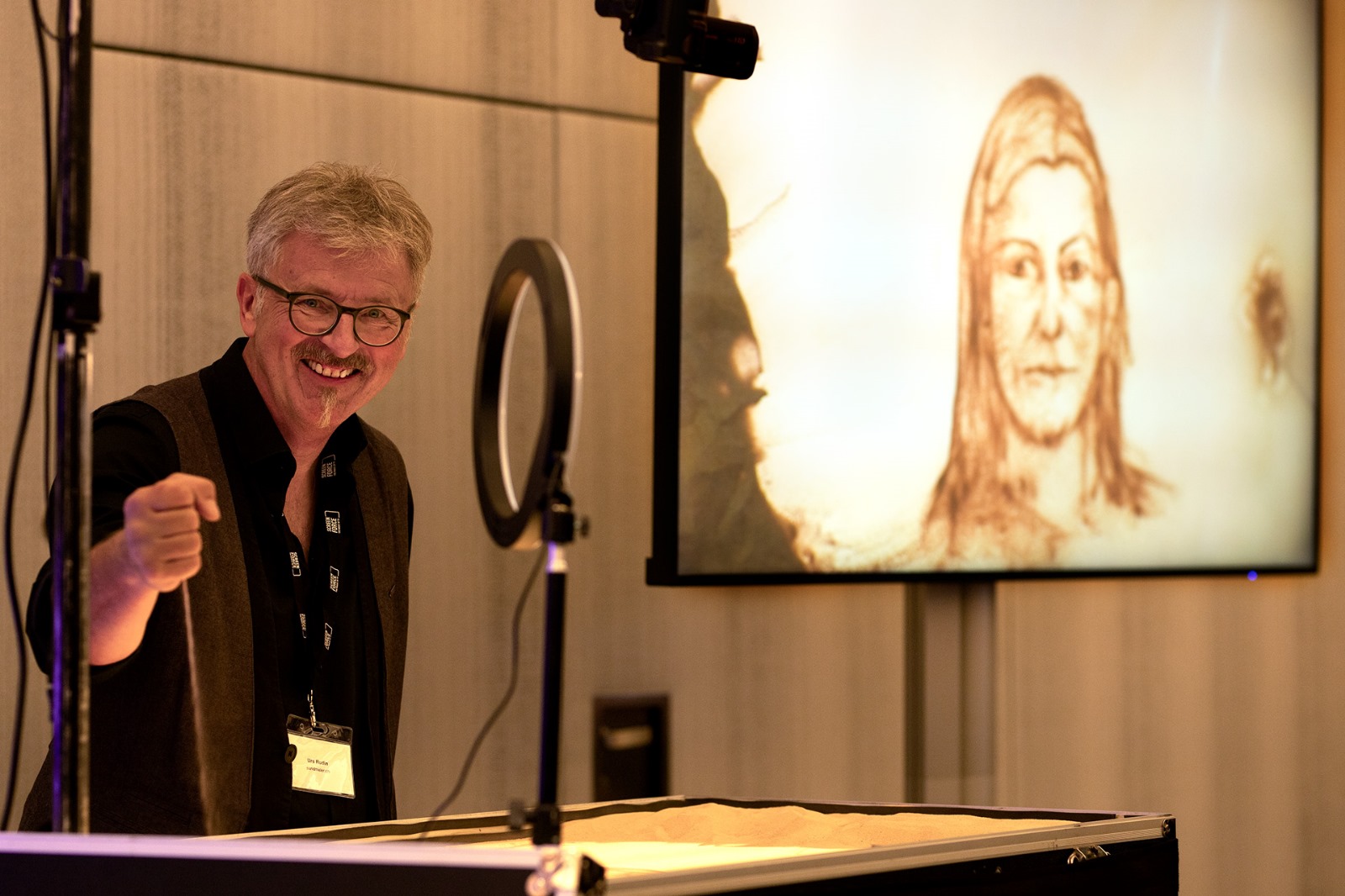 Urs Rudin perfromnace at Basle