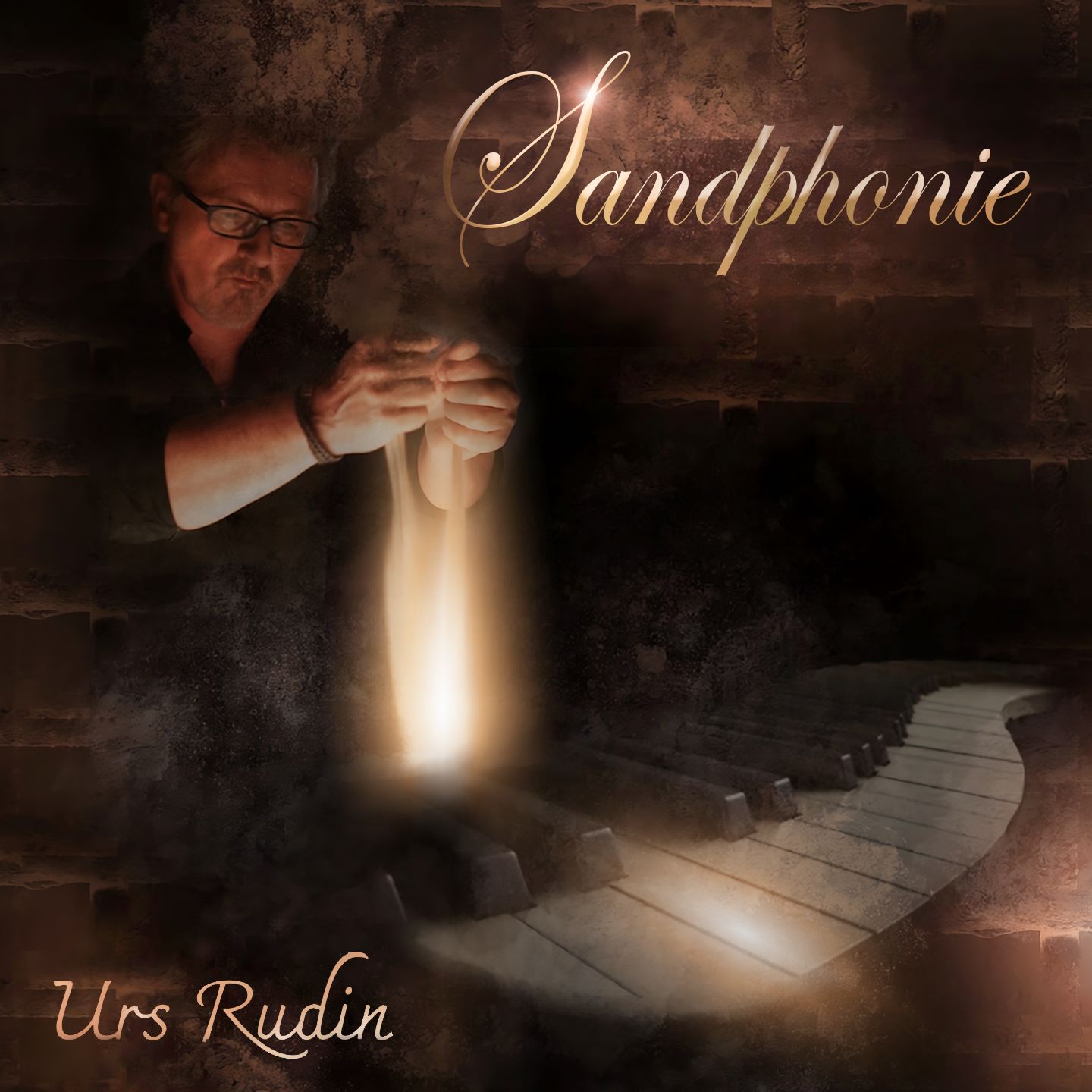 CD-Cover - Sandphonie von Urs Rudin