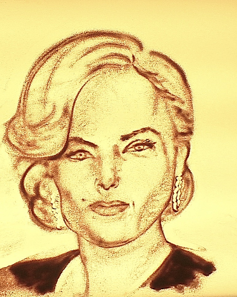 Kate Winslet - Sandportrait