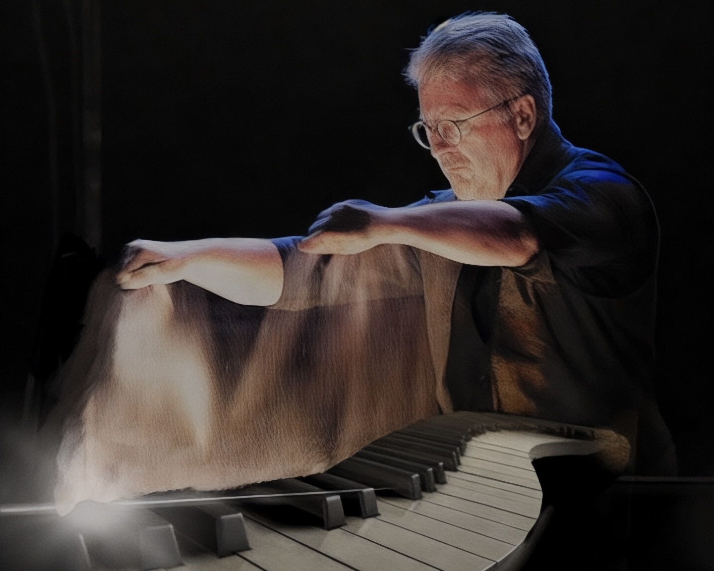 Live Klaviermusik mit QR-Code Wunschliste für Gäste für Events, Hotels, Galas 